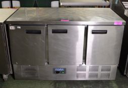 Polar G622 Refrigerated Storage Counter W1370 x D700 x H880mm.