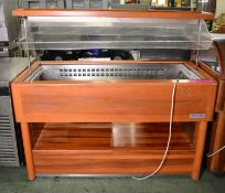 McGrath Wooden Cased Chilled Buffet Servery 230V W1480 x D710 x H1370mm.