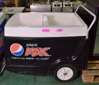 Pepsi Max Insulated Drinks Trolley.