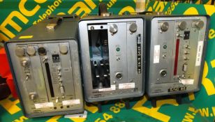 3x Harwell 6000 9202-1 Electronic Counter Units