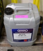 20ltrs Exol Micron BR MO 150 Lubricating Oil - COLLECTION ONLY.