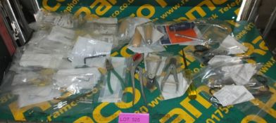 Hand tools - Pliers, Wire Cutters, Scissors, Allen Keys