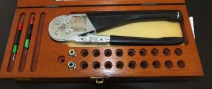 Erma-Buchanan Crimping Tool - incomplete - in wooden case
