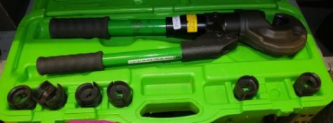 Heavy Duty Hydraulic Crimping Tool Kit