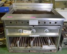 Rorgue Grande Cuisines Gas Griddle L1200 x W1000mm.