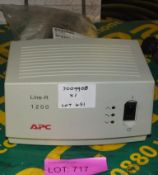 APC Voltage Regulator 1200 VA