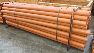 93x 110mm Diameter P/E Pipe - 3m Lengths