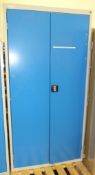 Metal Locker Cabinet (Locked) L1000mm x W500mm x H2020mm (No keys)