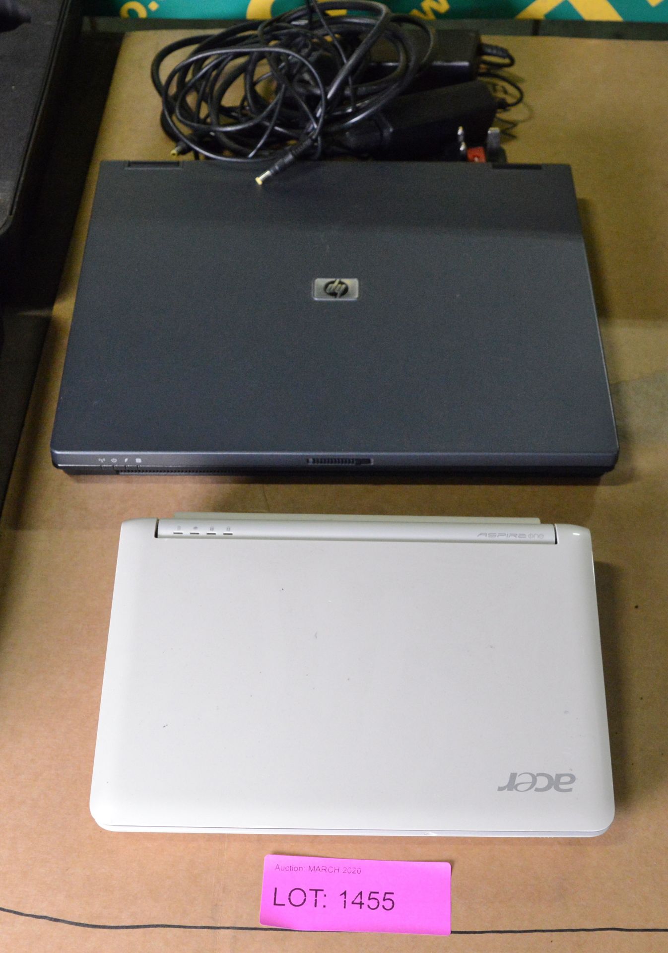 Acer Netbook & HP Laptop.