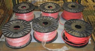 6x Fire Alarm Cable Reels
