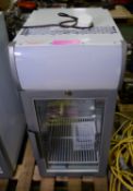 New Osborne Display Fridge W390 x D500 x H810mm - Wall mountable & locking.