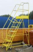 6 Tread Safety Steps / Platform - yellow