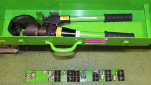 Heavy Duty Hydraulic Crimping Tool Kit