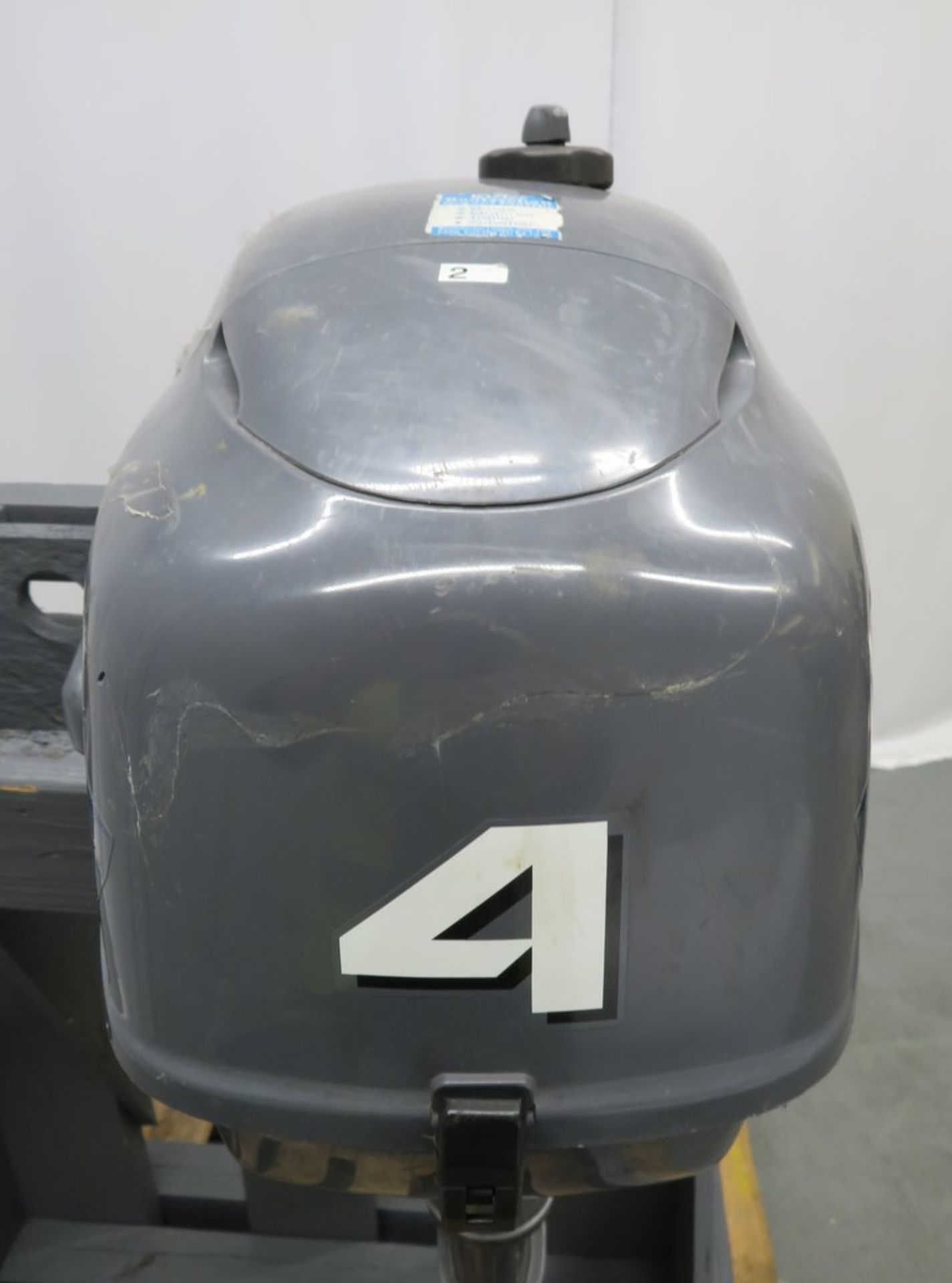 Yamaha 4 HP Long shaft 4 stroke outboard. - Image 6 of 12