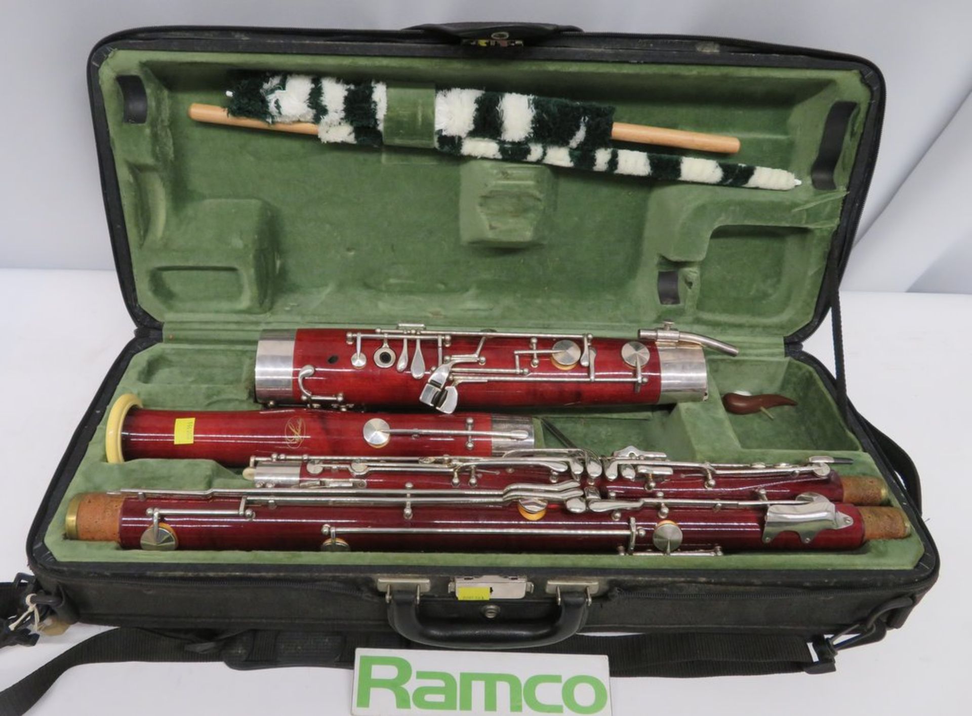 W.Schreiber S71 Bassoon Complete With Case. Serial Number: 31375. Please Note That This