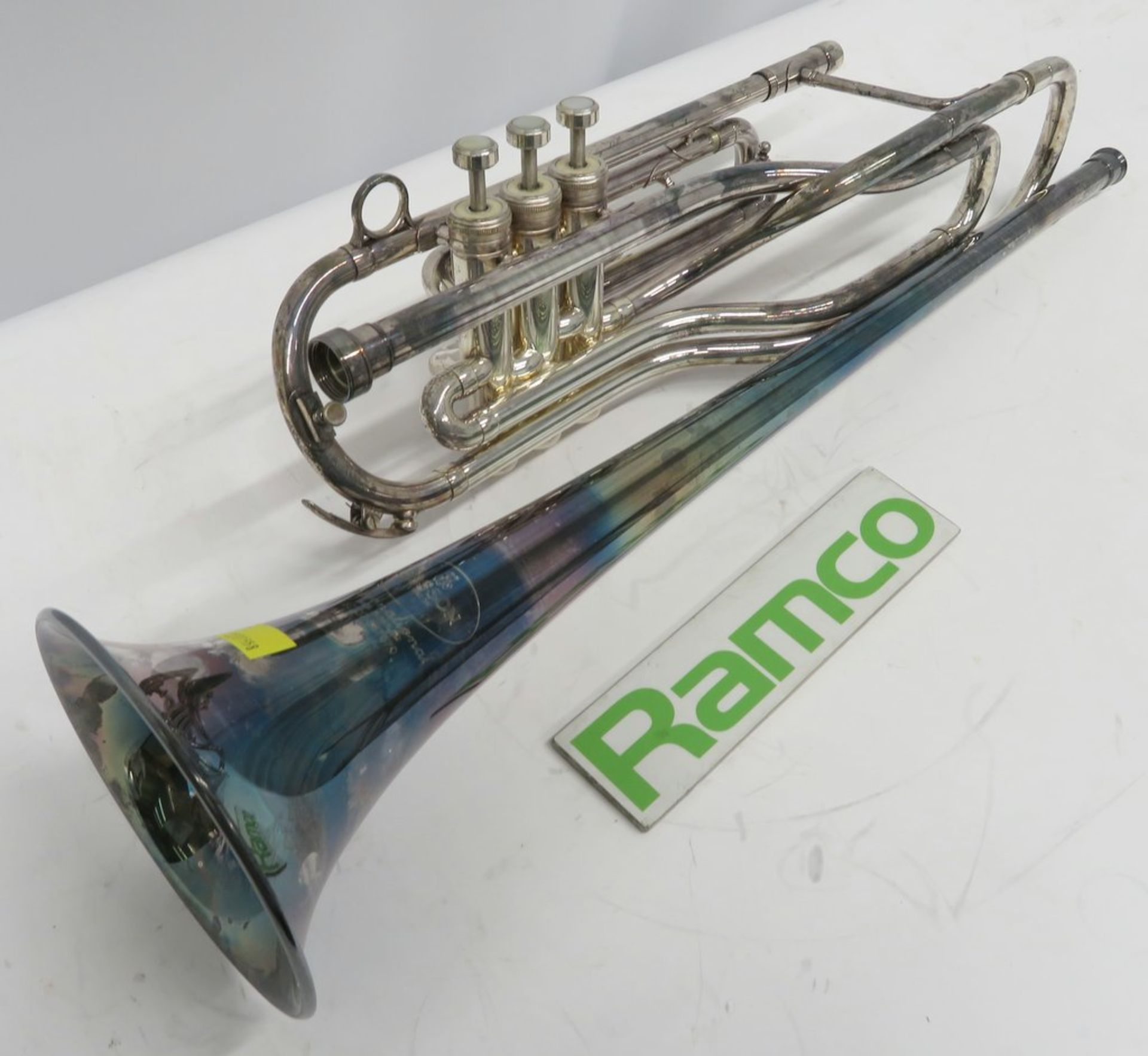 Besson International BE707 Fanfare Trumpet Complete With Case. - Image 4 of 18