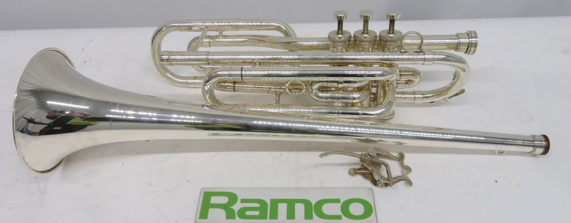 Besson International BE708 Fanfare Trumpet Complete With Case. - Image 3 of 16