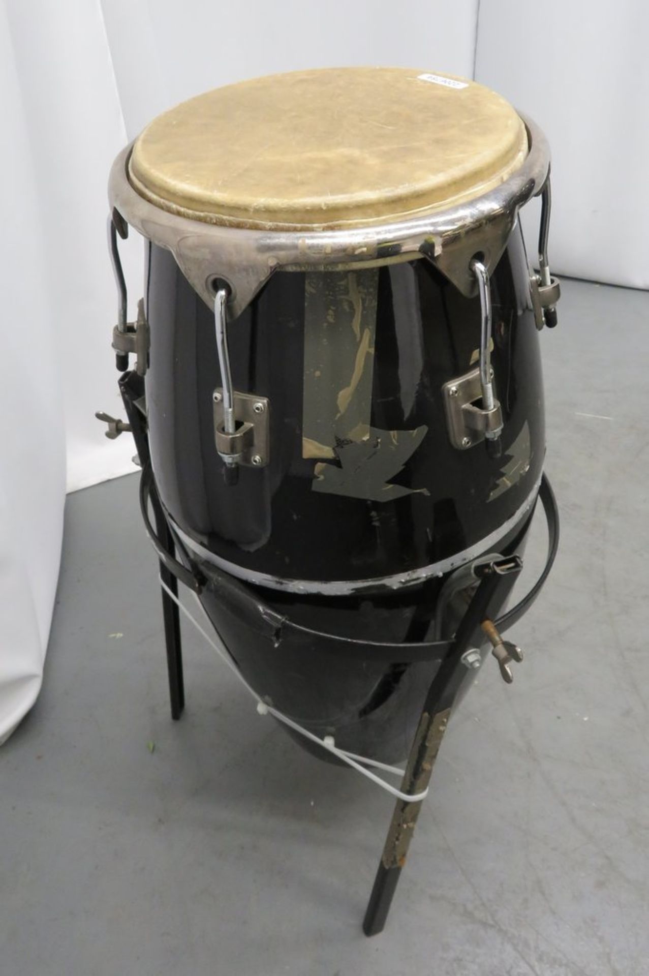 12" Natal Conga Drum With Stand. - Image 7 of 7