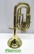 Besson BE955 Sovereign Euphoniums Complete With Case.