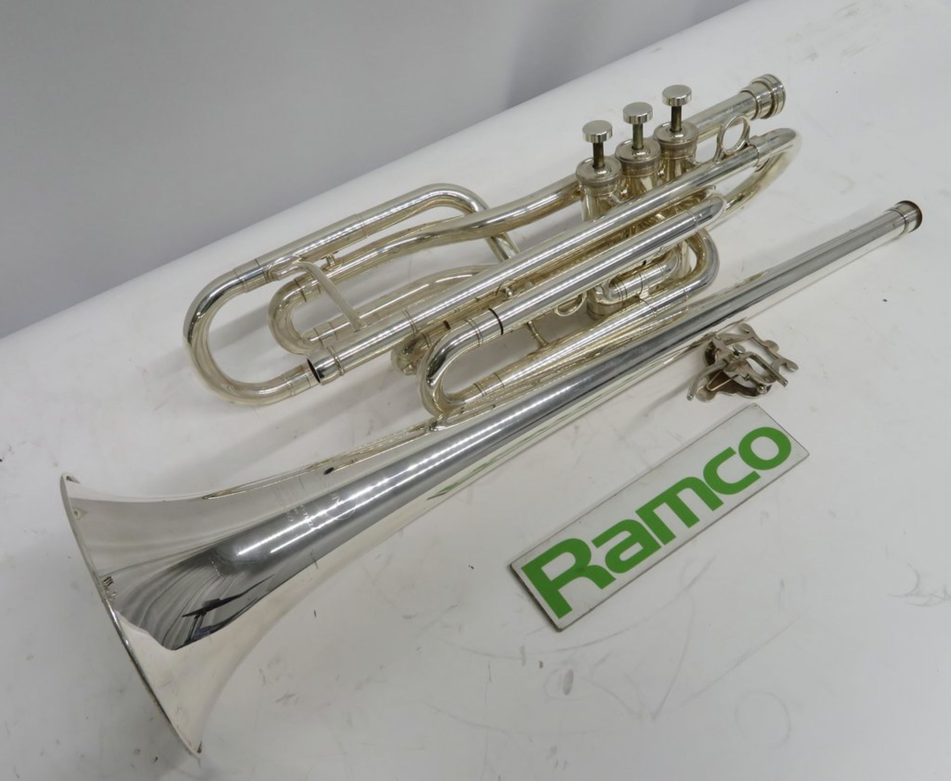 Besson International BE708 Fanfare Trumpet Complete With Case. - Image 4 of 16