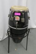 11" Natal Conga Drum With Stand.