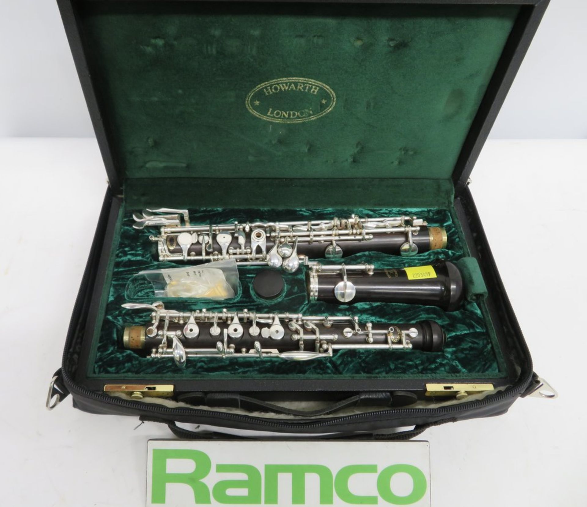 Howarth Of London S40c Oboe Complete With Case. - Image 2 of 15