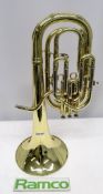 Besson BE955 Sovereign Euphoniums Complete With Case.