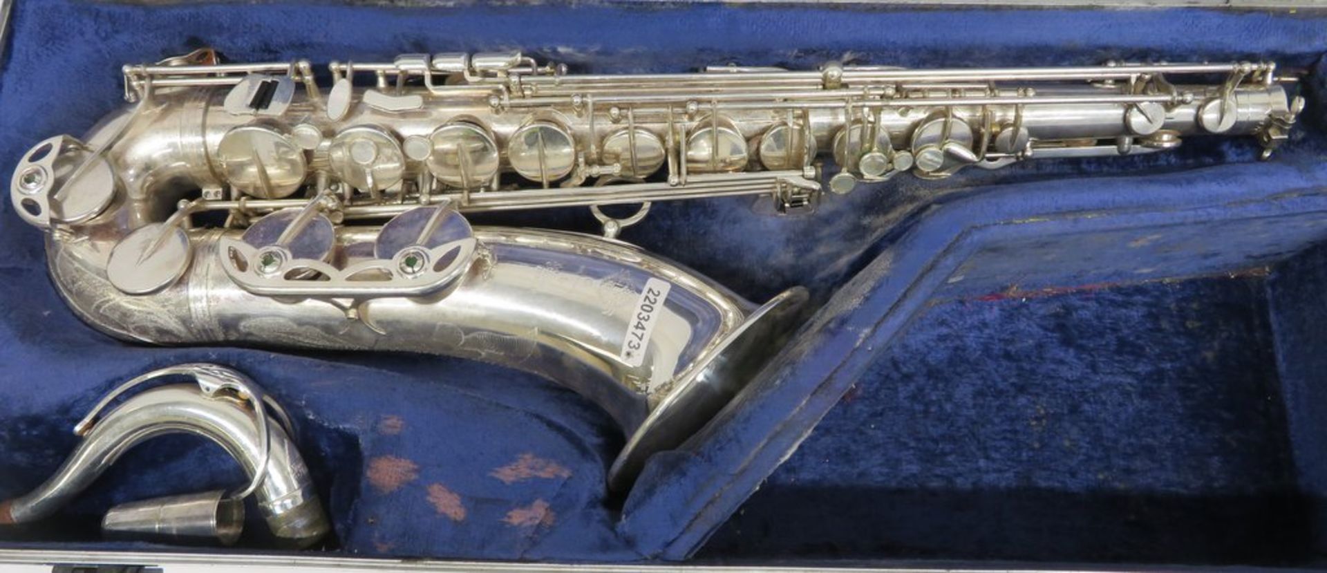 Henri Selmer Super Action 80 Serie 2 Tenor Saxophone Complete With Case. - Image 2 of 23