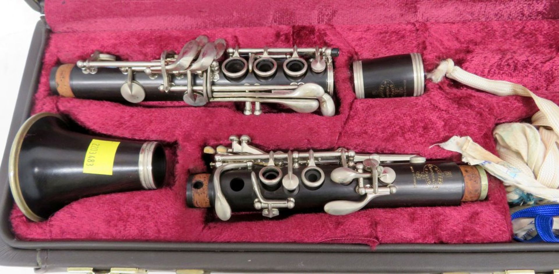 Buffet Crampon E Flat Clarinet Complete With Case. - Image 2 of 14