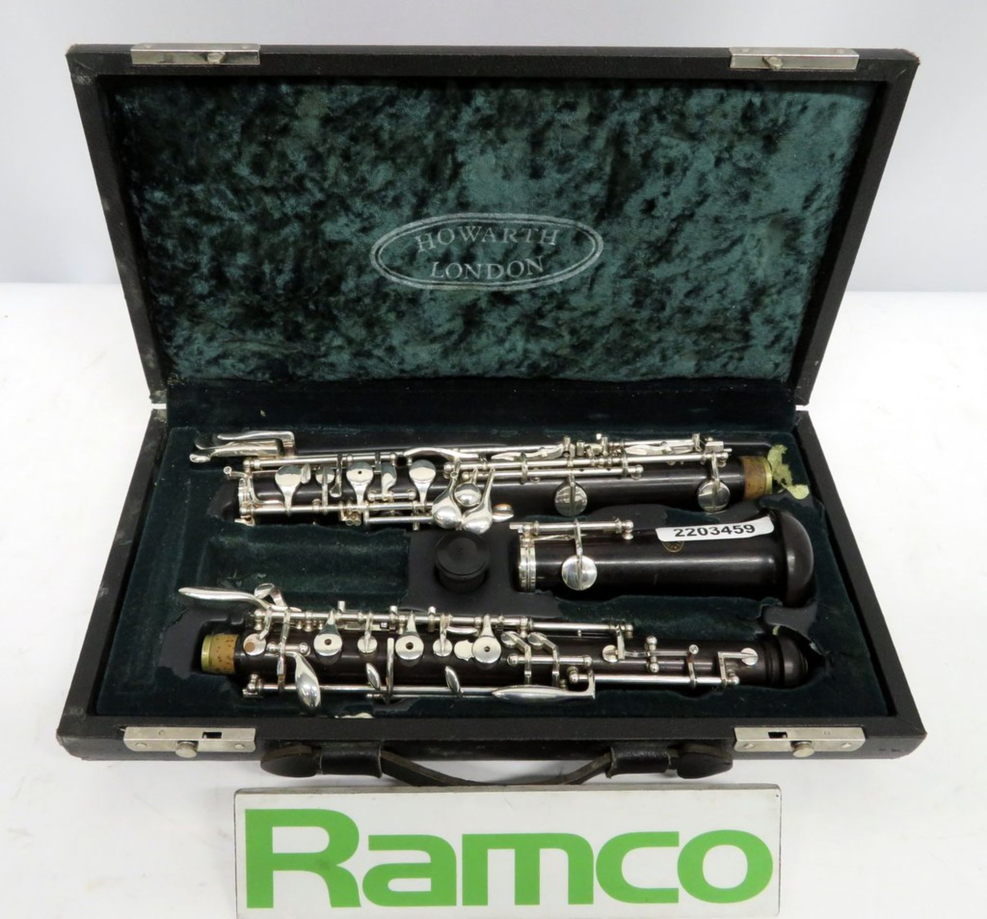 Howarth Of London S40c Oboe Complete With Case.