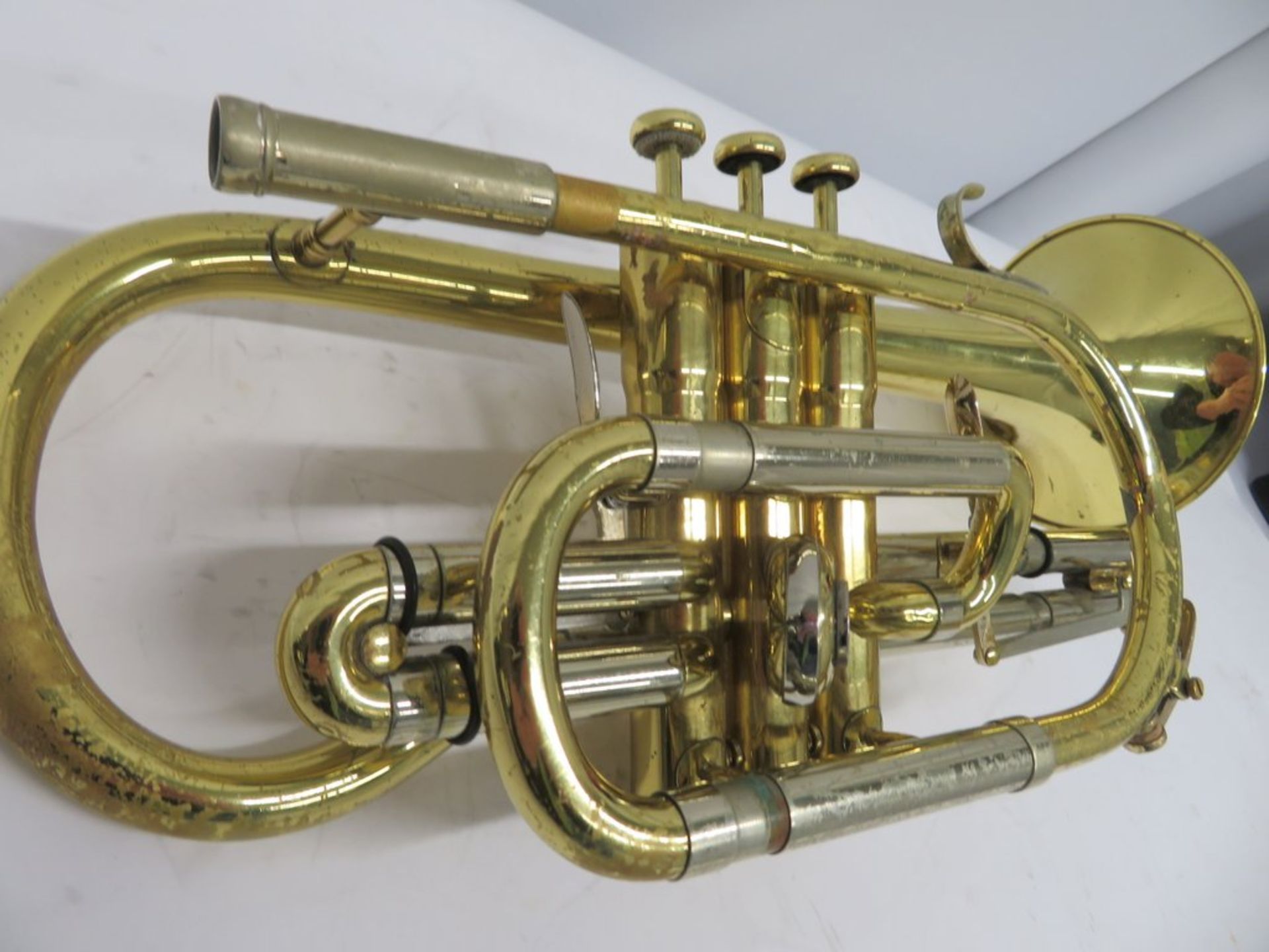 Besson Sovereign BE928 Cornet Complete With Case. - Image 7 of 12