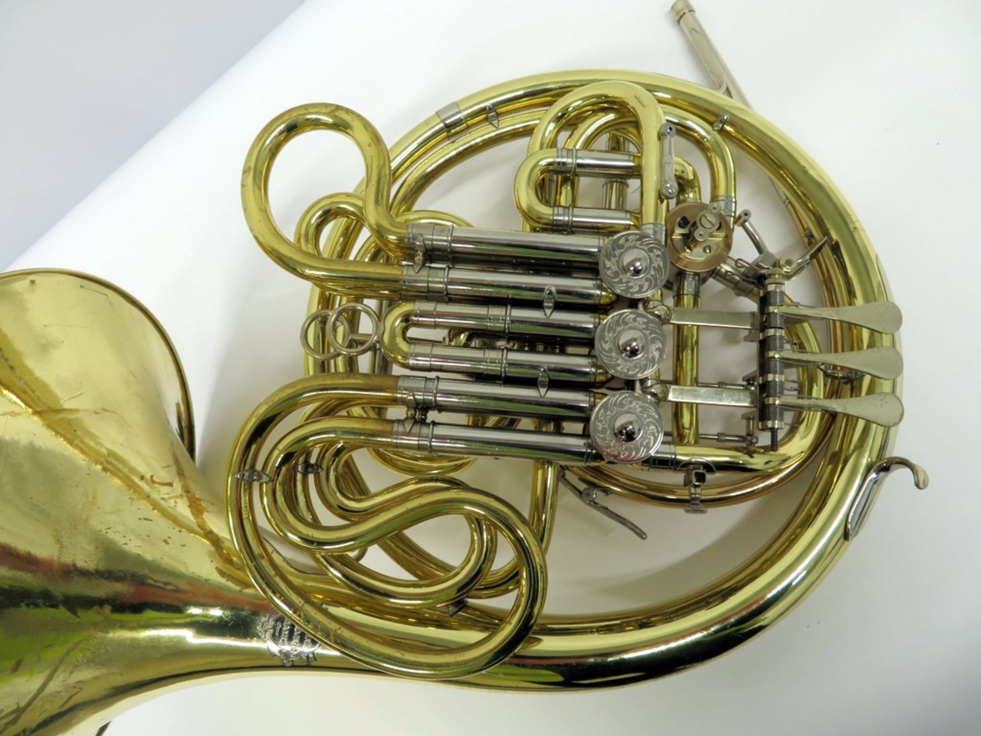 Gebr-Alexander Mainz 103 French Horn Complete With Case. - Image 4 of 16