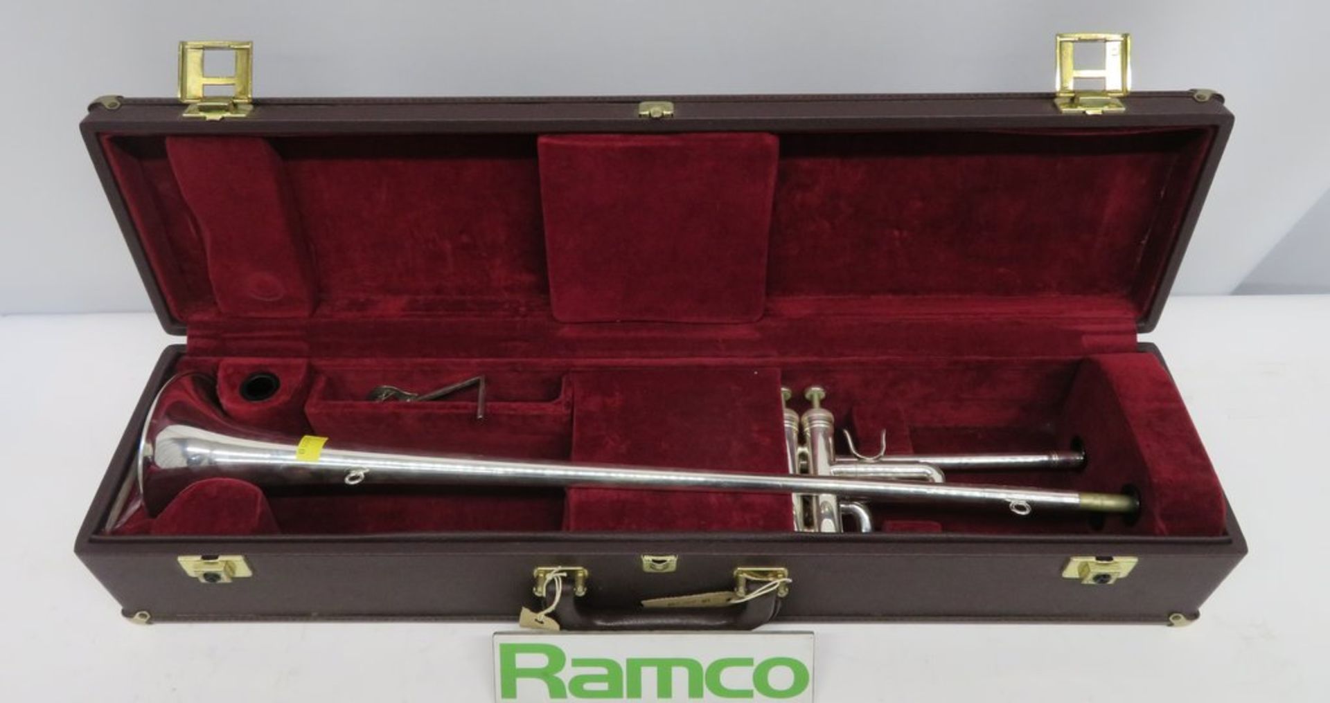 Besson International BE706 Fanfare Trumpet Complete With Case.