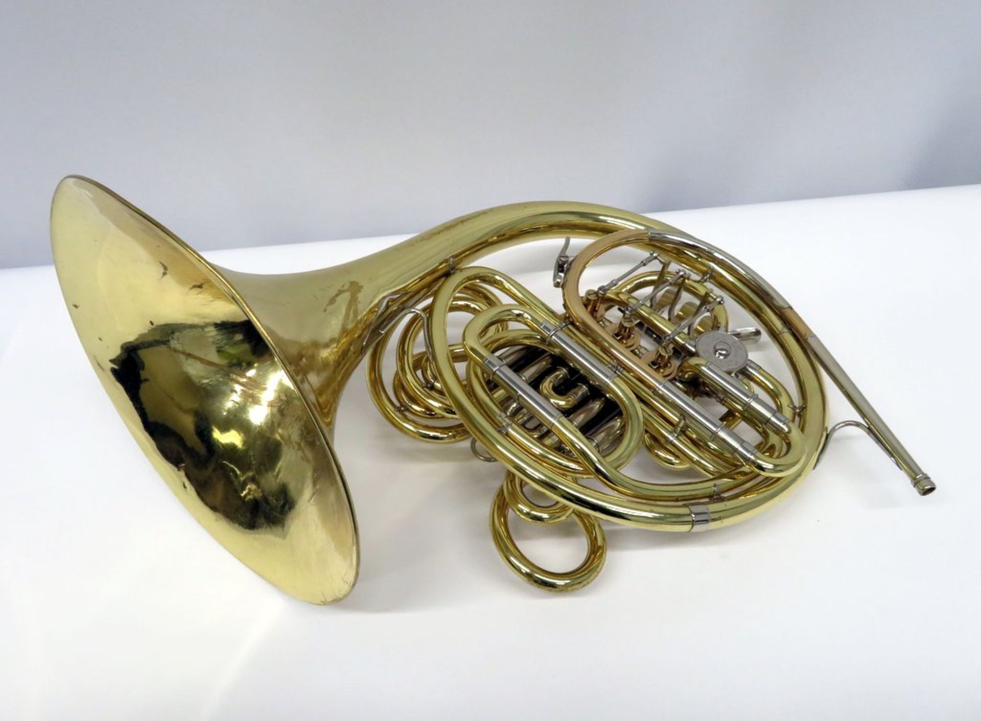 Gebr-Alexander Mainz 103 French Horn Complete With Case. - Image 8 of 16