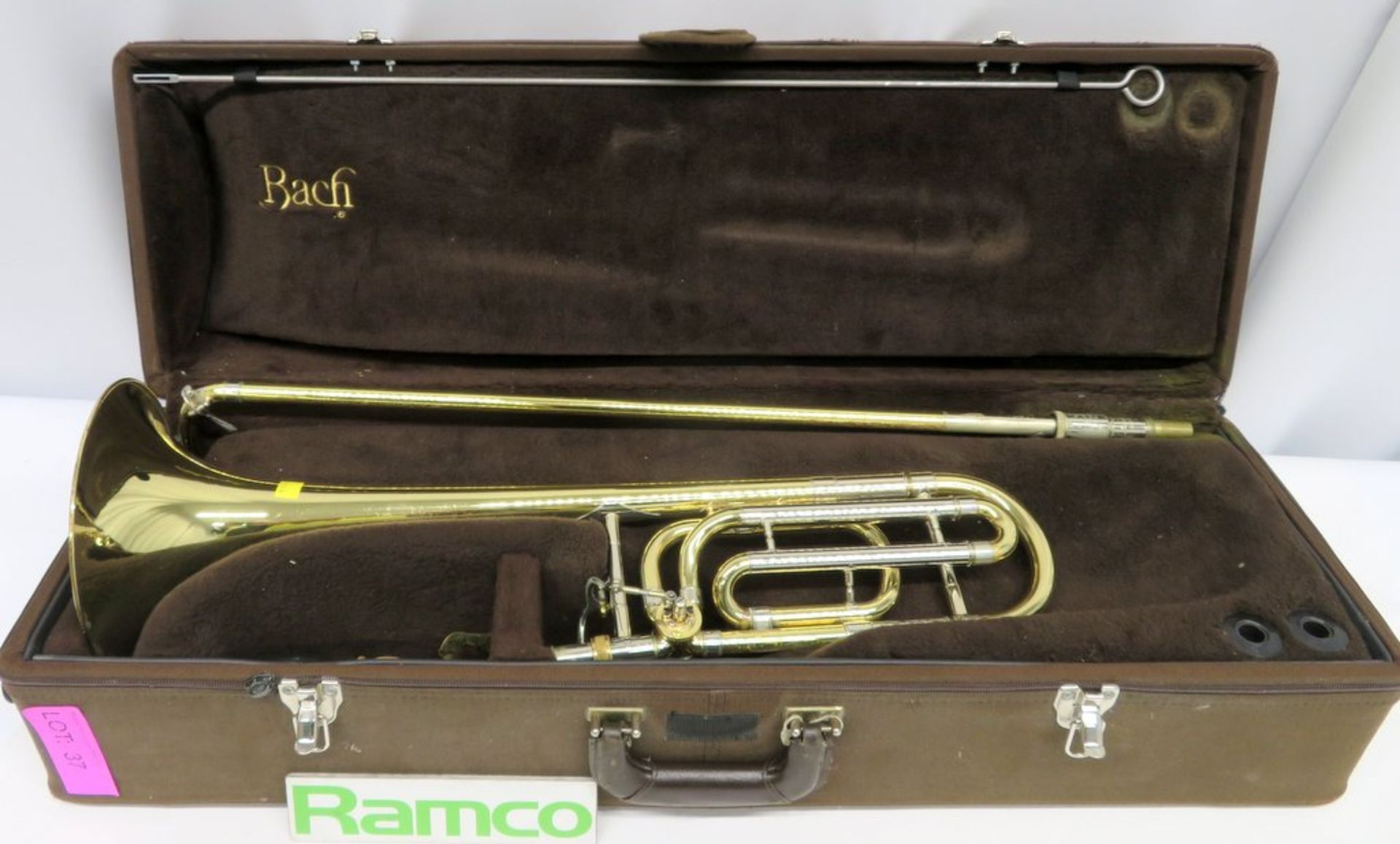 Vincent Bach Stradivarius 42 Tenor Trombone Complete With Case.