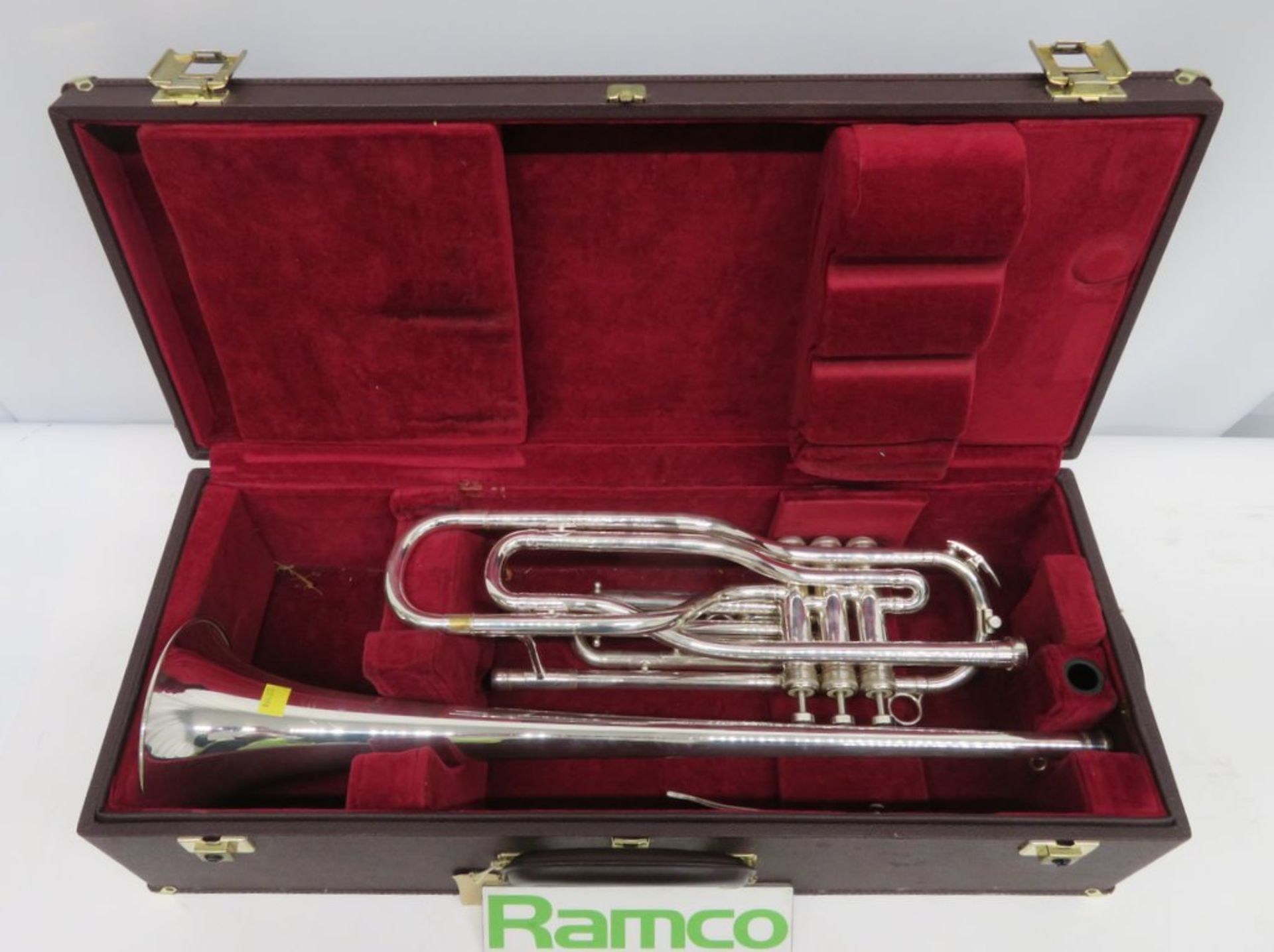 Besson International BE707 Fanfare Trumpet Complete With Case.