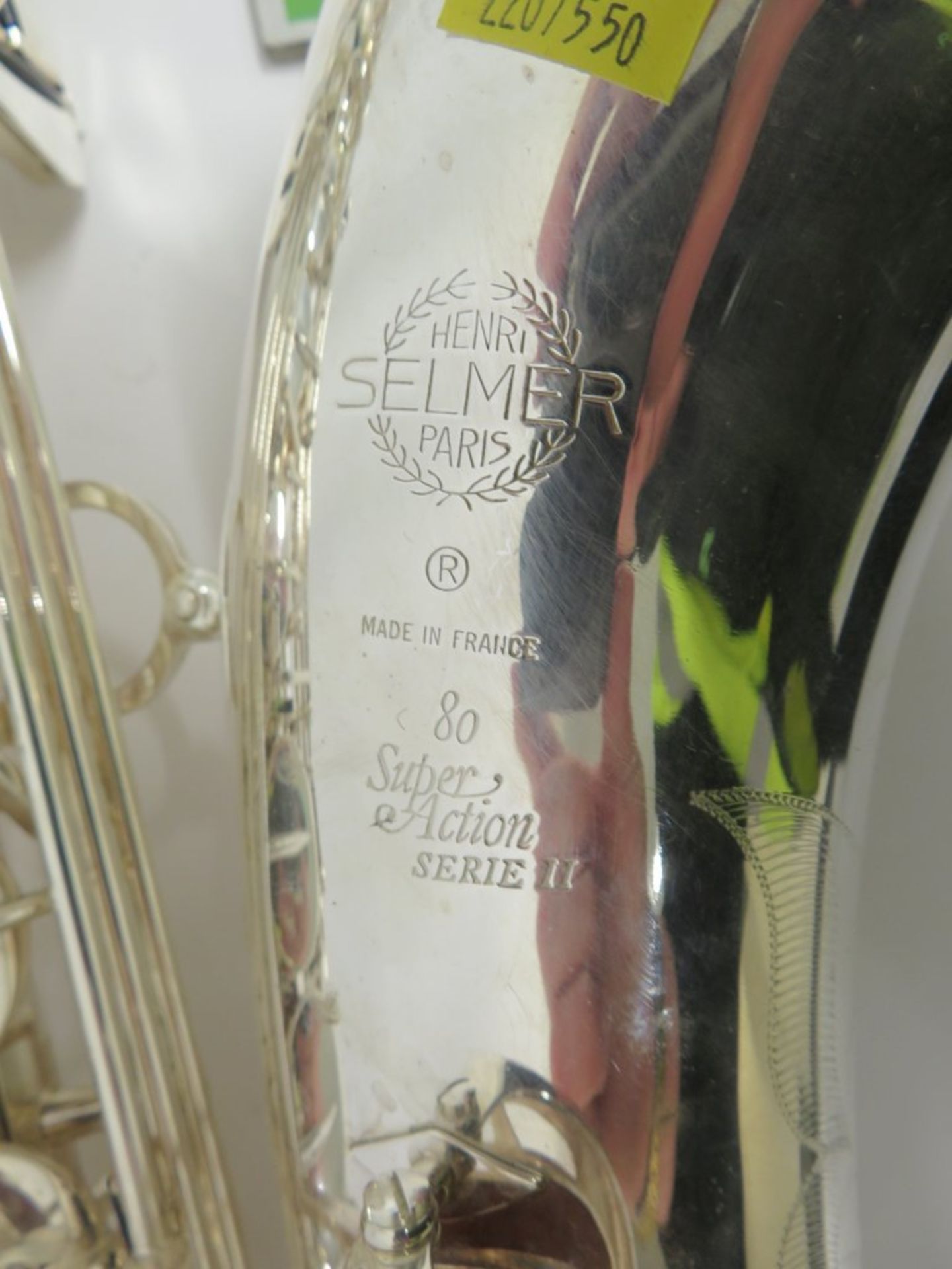 Henri Selmer Super Action 80 Serie 2 Tenor Saxophone Complete With Case. - Image 6 of 21