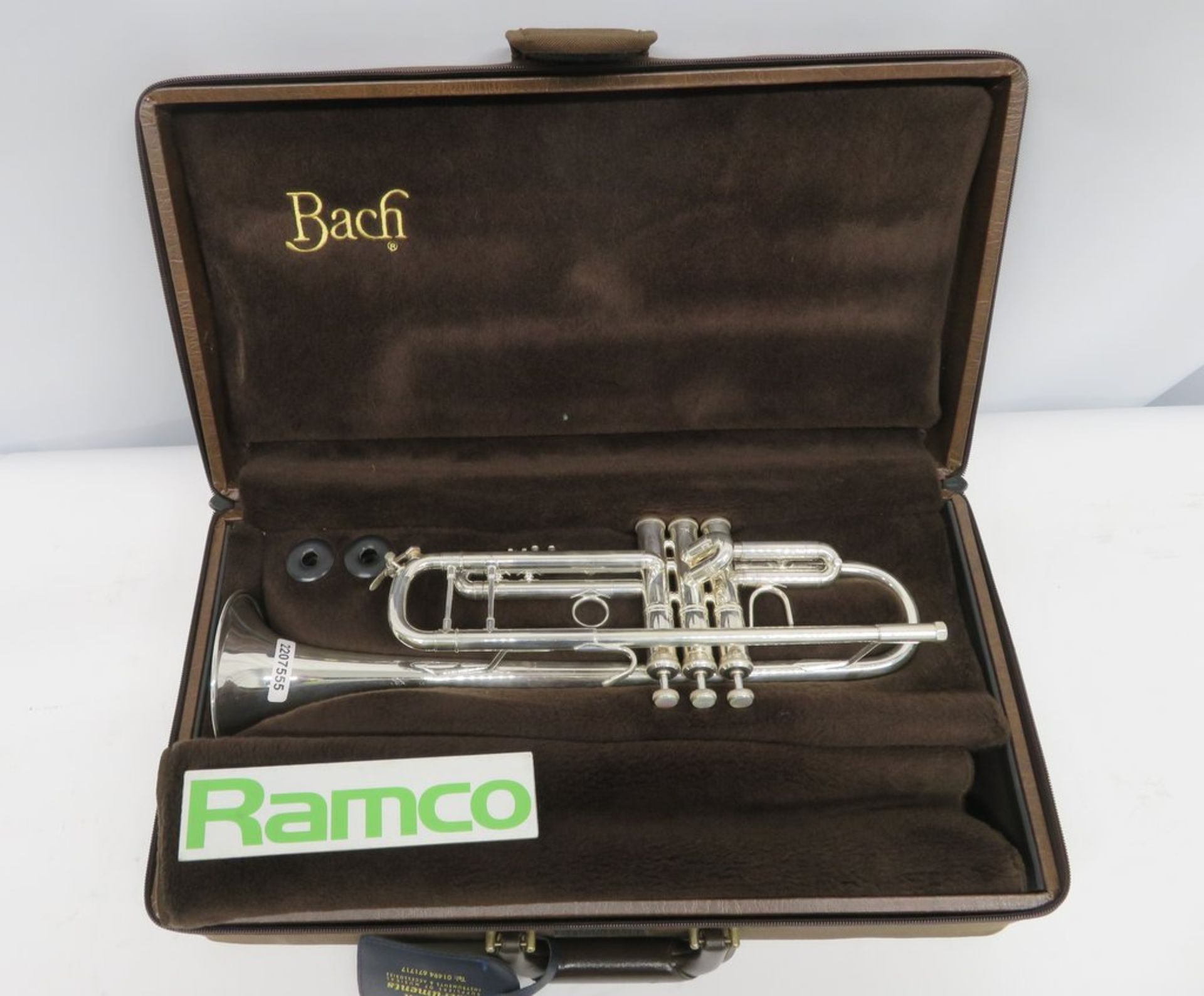 Vincent Bach Stradivarius 43 Trumpet Complete With Case.