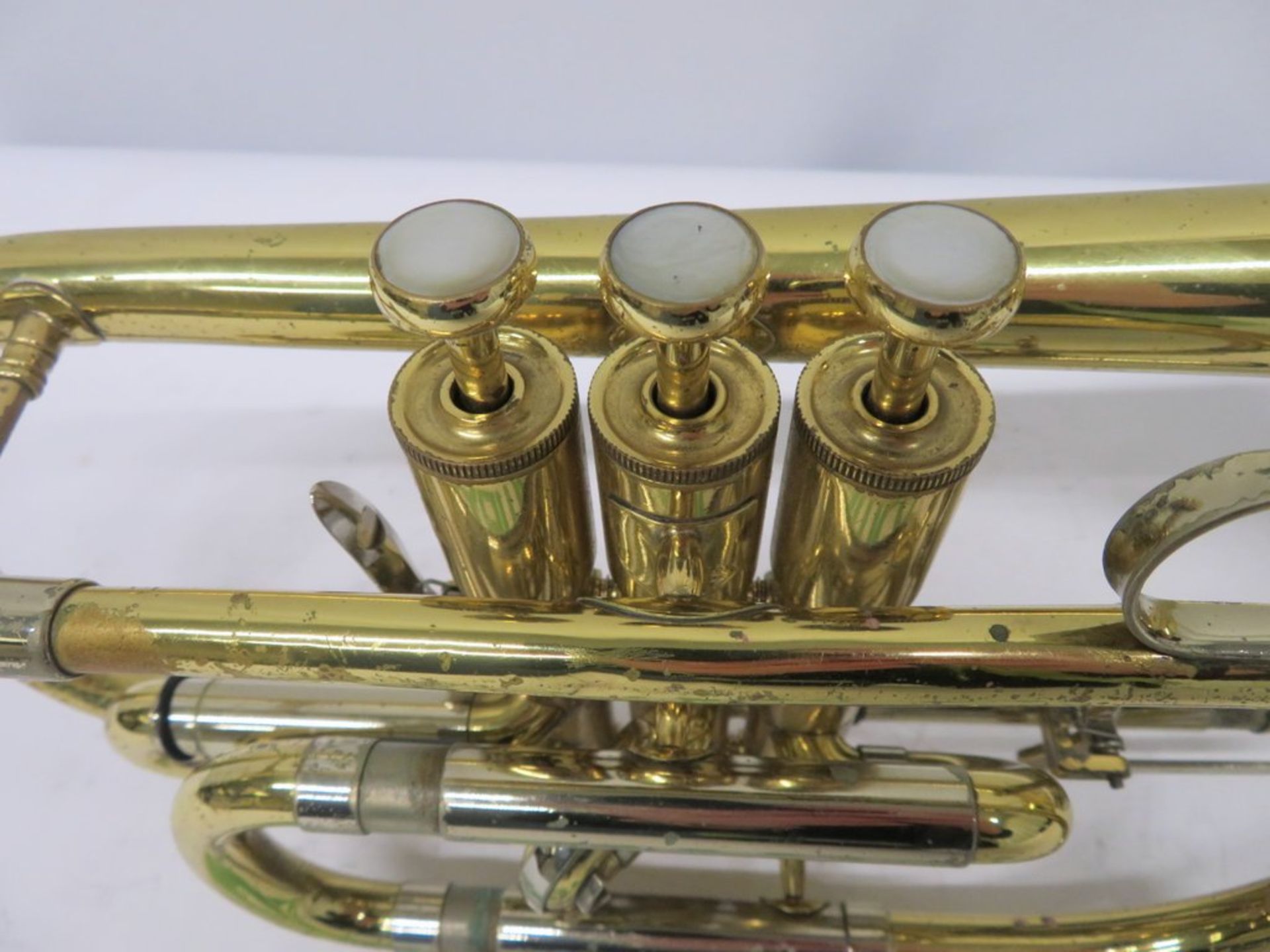 Besson Sovereign BE928 Cornet Complete With Case. - Image 4 of 12