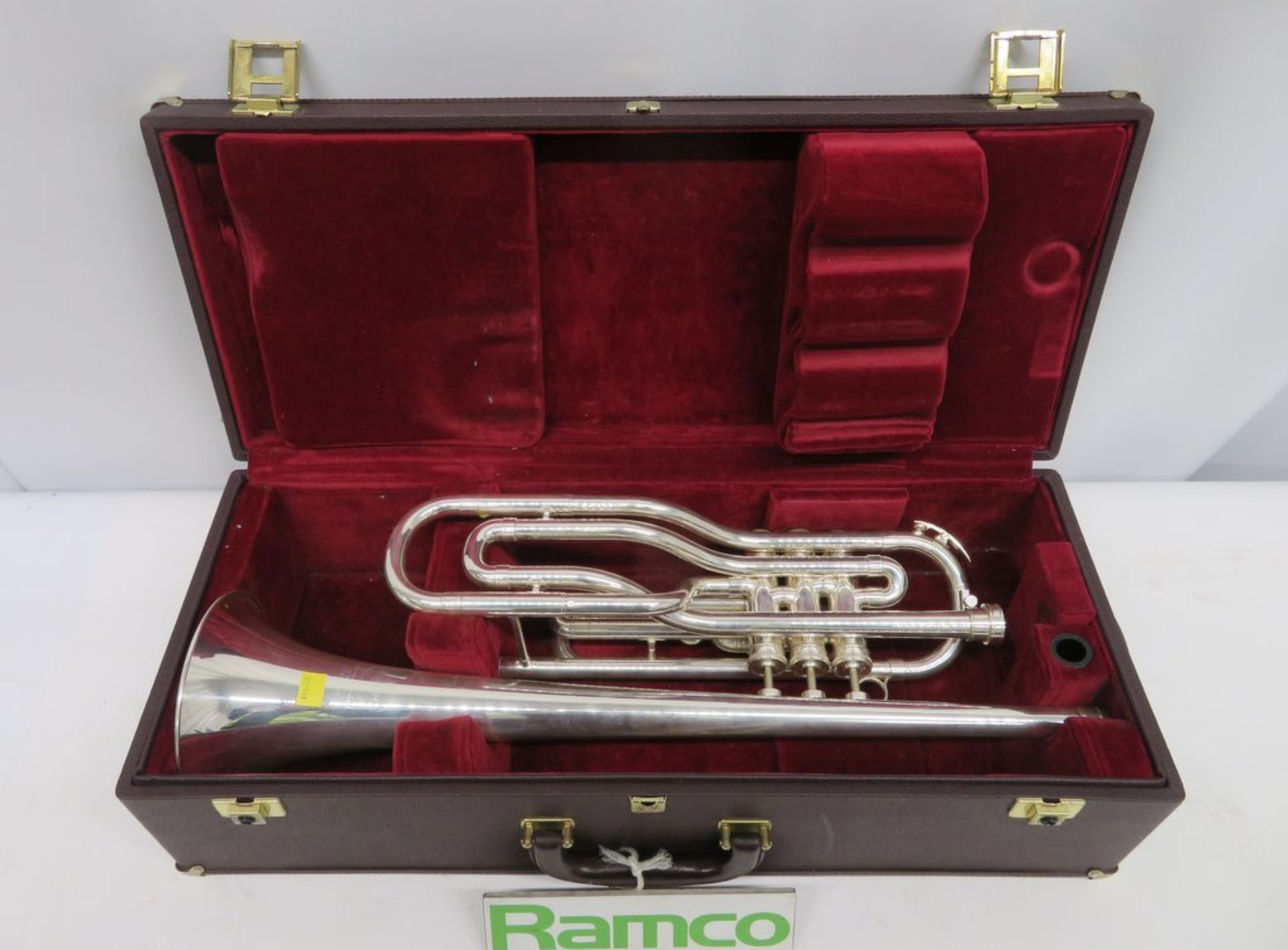 Besson International BE708 Fanfare Trumpet Complete With Case.