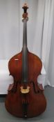 Warrick Maby Double Bass With Soft Padded Carry Case. Copy Of W. Tanm. Serial Number: RA-D