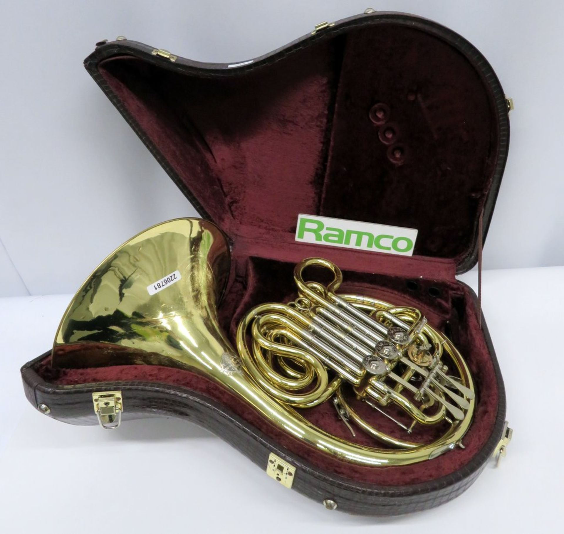 Gebr-Alexander Mainz 103 French Horn Complete With Case.