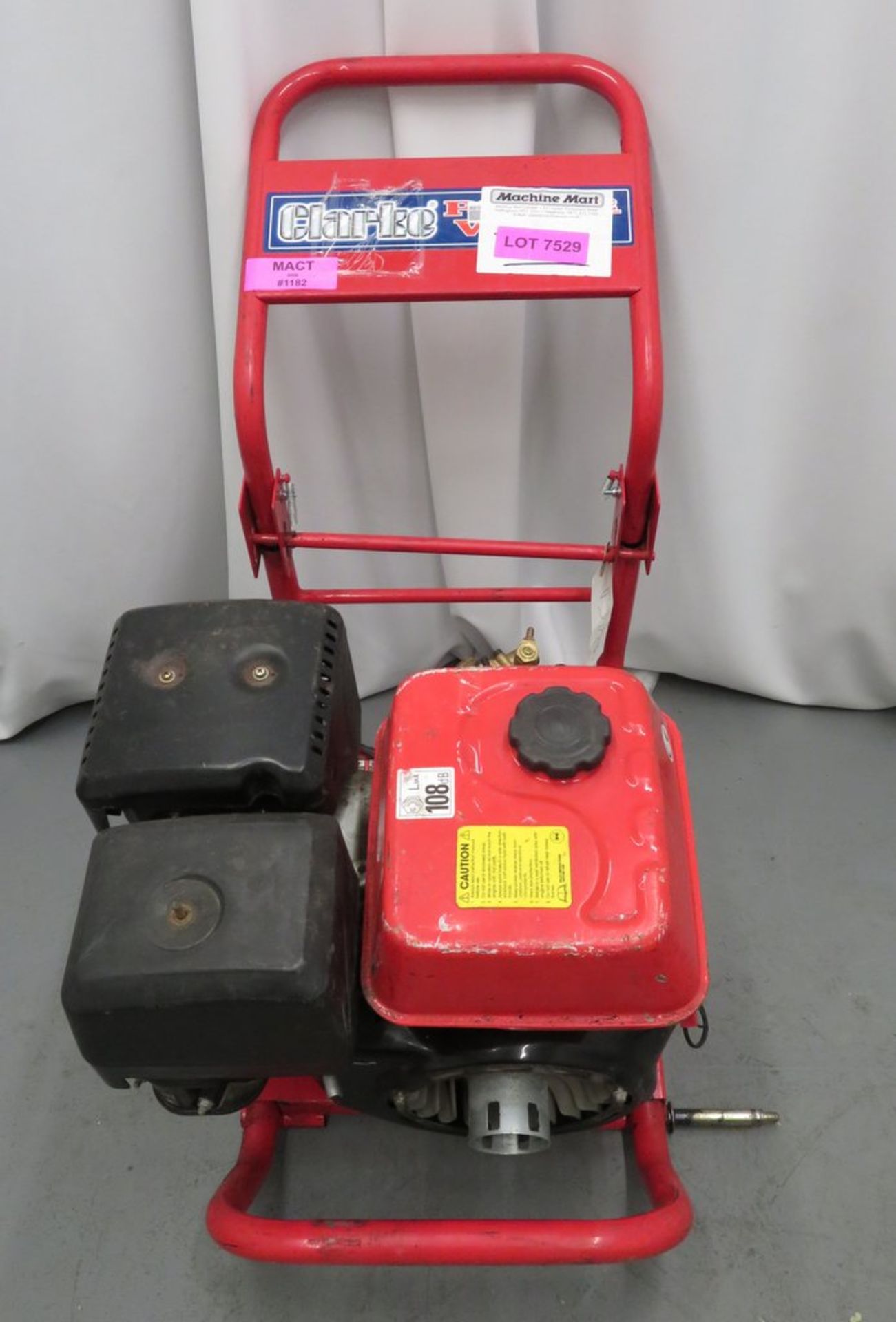 Clarke PLS265 petrol power washer.