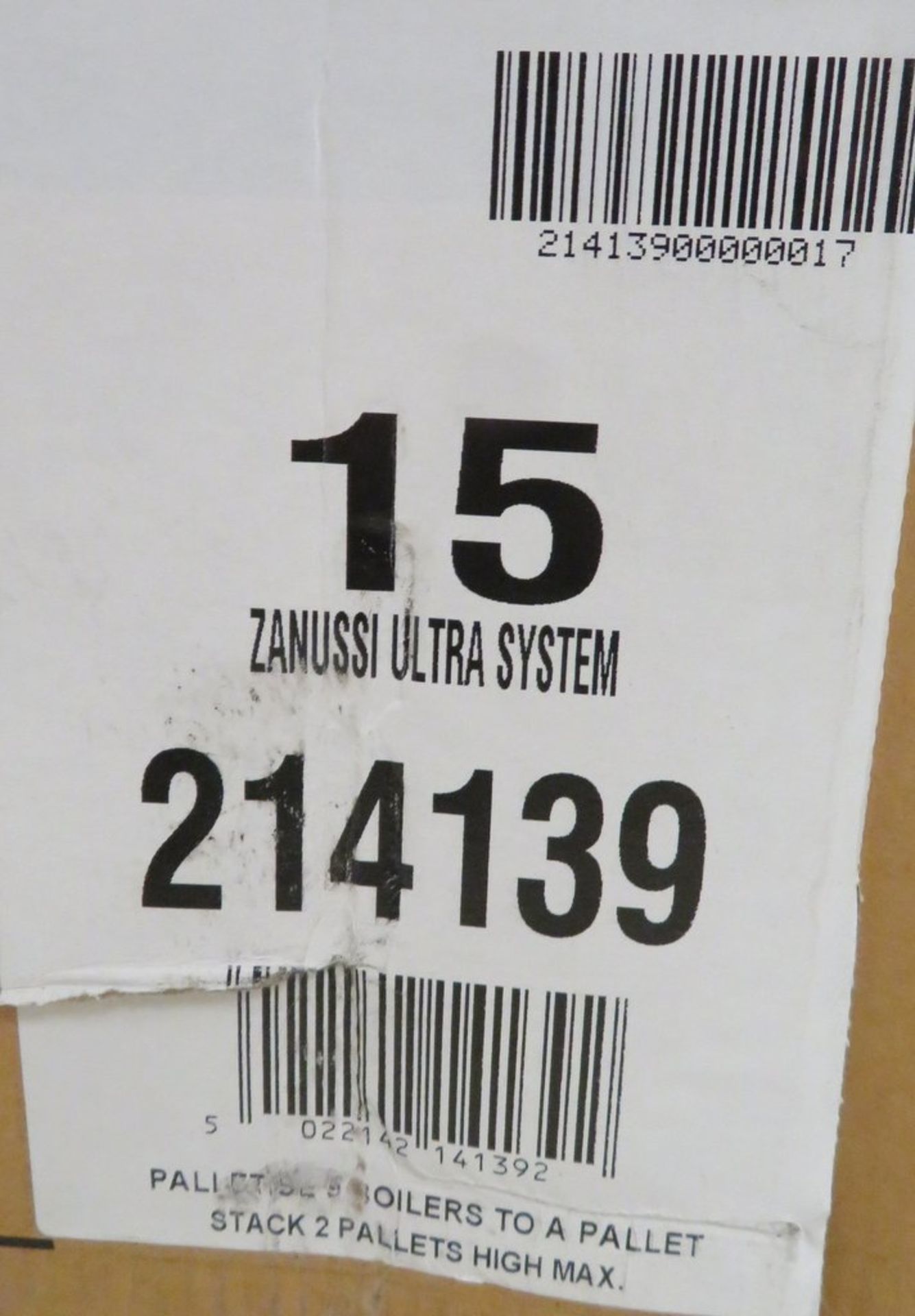 Zanussi Ultra 15kw gas boiler, new in box, rrp £585 - Image 3 of 3