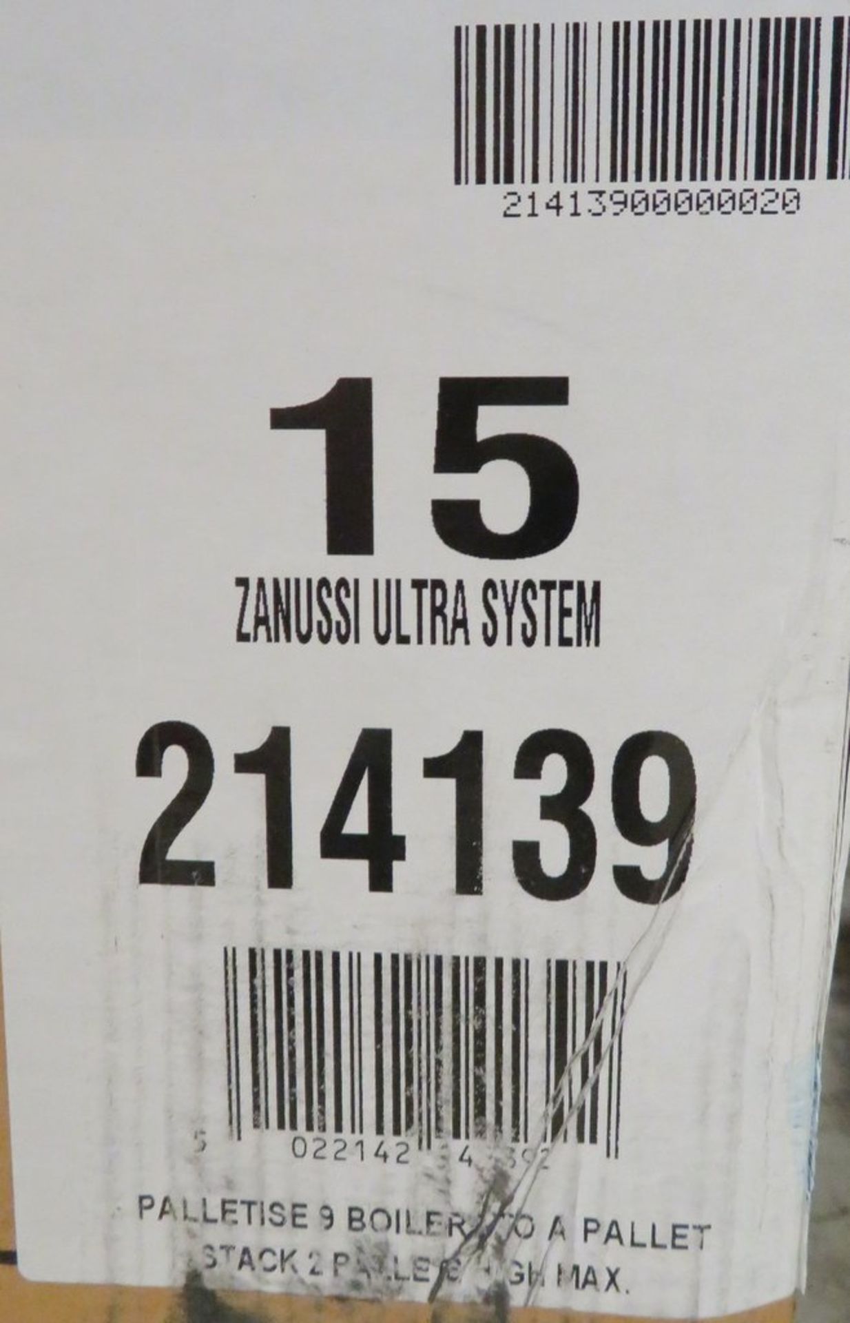 Zanussi Ultra 15kw gas boiler, new in box, rrp £585 - Image 3 of 3