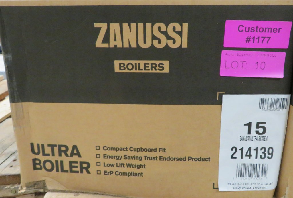 Zanussi Ultra 15kw gas boiler, new in box, rrp £585 - Image 2 of 3