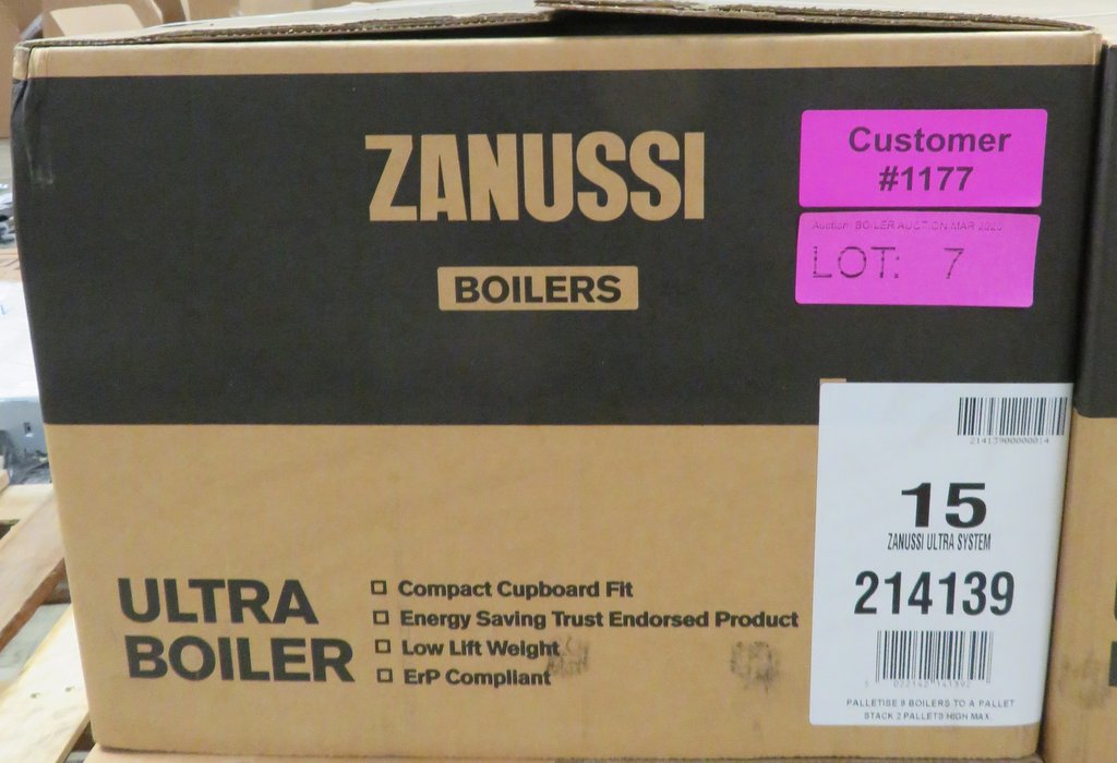 Zanussi Ultra 15kw gas boiler, new in box, rrp £585 - Image 2 of 3