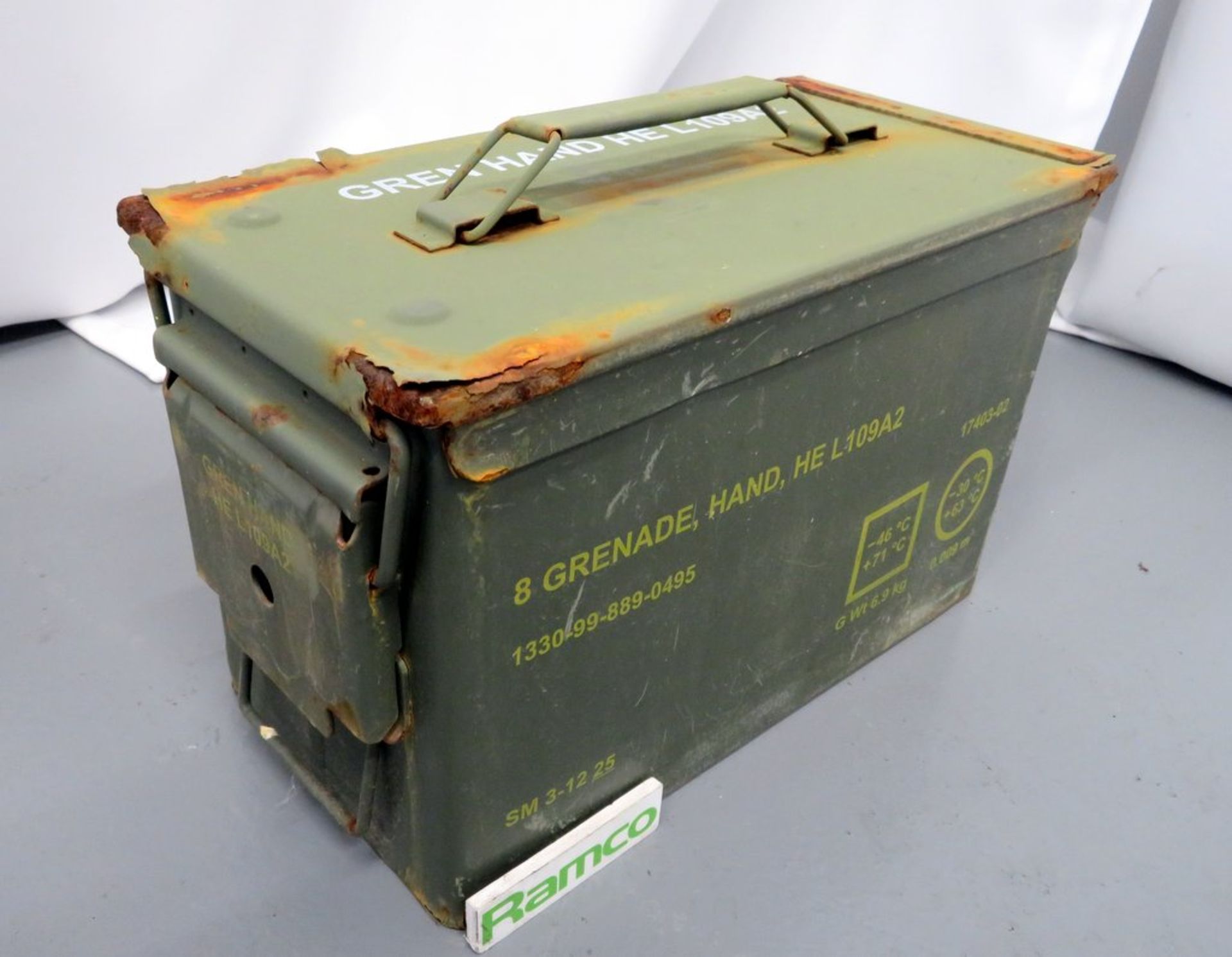 Lorry load of 5760 Ex MoD M2A1 ammunition containers. - Image 8 of 9