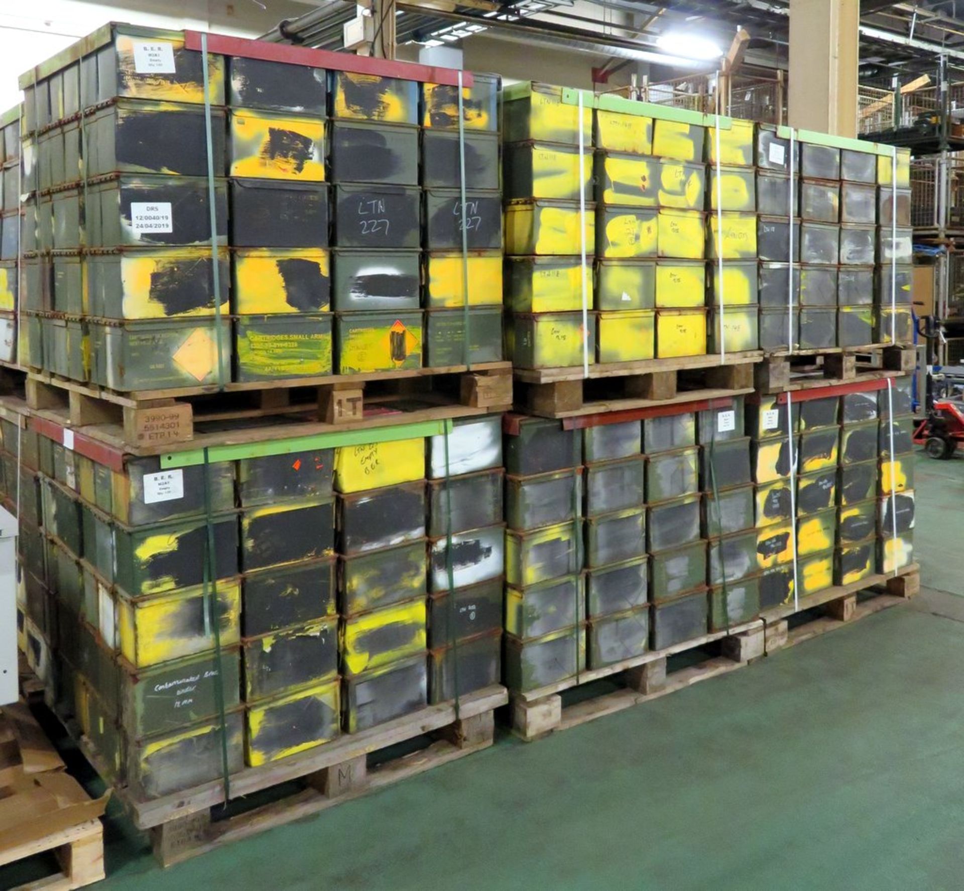 Lorry load of 5760 Ex MoD M2A1 ammunition containers. - Image 3 of 9