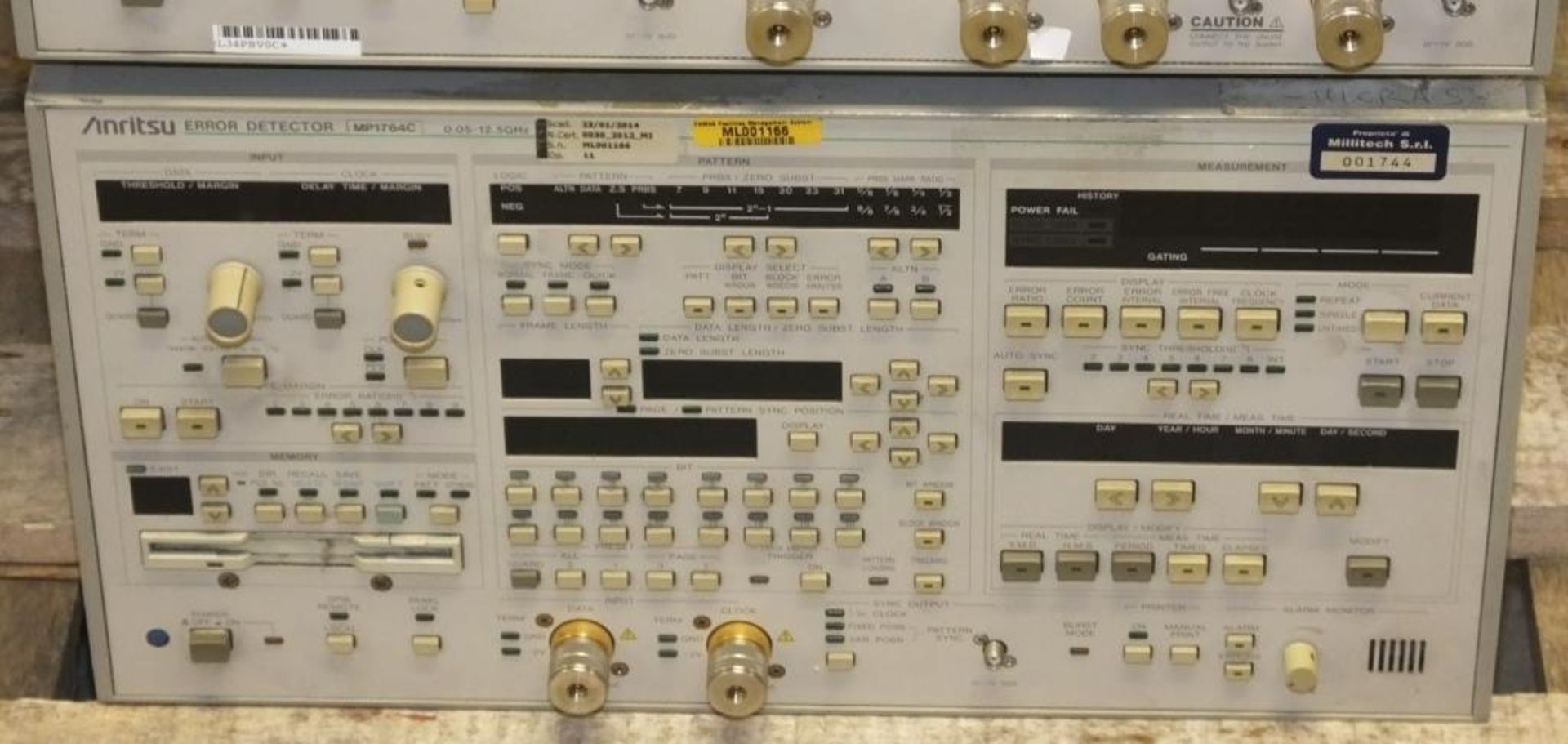 Anritsu Pulse Pattern Generator MP1763C, Anritsu Error Detector MP1764C - Image 3 of 3